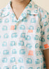 Boys Auto Printed Shirt Set